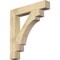 Ekena Millwork Merced Block Rough Sawn Bracket, Douglas Fir, 6"W x 38"D x 42"H BKT06X38X42MRC05RDF - alternate 1